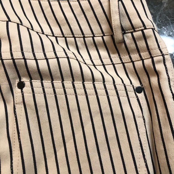 Per se pants size 2 Tan and black stripe very striking! - Picture 7 of 7